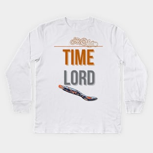 13th doctor / time lord Kids Long Sleeve T-Shirt